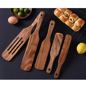 Elegant Handmade Wooden Spatula Spoon <b>Set</b> For Kitchen <b>bakeware</b> & cook Ware Spatula Spoon With Long Handle In Wholesale - Product Image 1