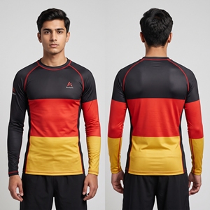 Ensemble Rash Guard de Jiu-Jitsu Personnalisé pour Femme – Haut de Compression à Manches Longues et Short – Tenue de Combat pour Femme – Fournisseur - Product Image 4