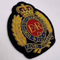 Patchs brodés personnalisés pour vestes de motard, grands badges en tissu à coudre au dos pour gilets en cuir