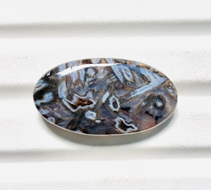 Ágata natural en forma de barra, piedra preciosa suelta, pulida a mano, cabujón de ágata en forma de barra, precio al por mayor para la fabricación de joyería. - Product Image 2