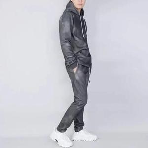 Wholesale New Arrival Custom Logo Men's <b>Tracksuit</b> Casual Plus Size Sweat Suit with Zipper Closure Summer Design - Product Image 6