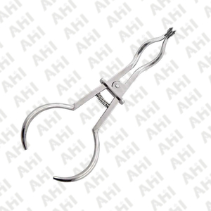 ที่หนีบยางกันน้ำแบบแมนนวล พรีเมียม ผลิตจากสแตนเลส ได้รับการรับรองมาตรฐาน CE สำหรับมืออาชีพ ใช้ซ้ำได้ ด้ามจับออกแบบตามหลักสรีรศาสตร์ เครื่องมือทันตกรรมระดับ Class III - Product Image 5