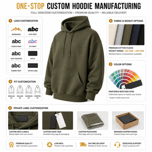 Sudadera con capucha oversize de algodón pesado para hombre, con hombros caídos, efecto desgastado por el sol, estilo streetwear, venta al por mayor - Product Image 4