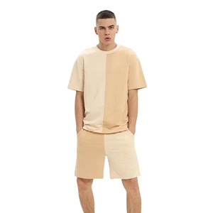 Nuevo Top venta al por mayor ropa de diseño transpirable fabricación en blanco liso 100% algodón polar hombres personalización conjuntos cortos precio barato - Product Image 5