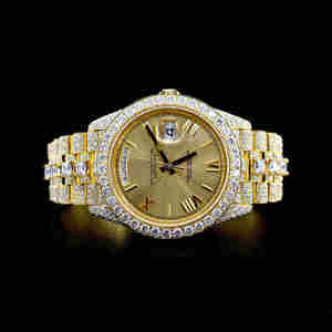 Relojes Mecánicos Automáticos Personalizados Estilo Hip Hop, Reloj de Lujo con Diamantes de Imitación VVS Moissanite para Hombre, ODM OEM - Product Image 1