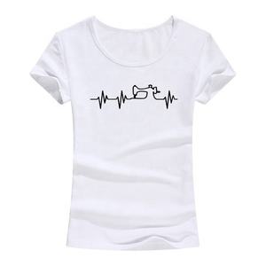 Camisetas deportivas transpirables para mujer, camisetas de manga corta ajustadas personalizadas a granel con estampado personalizado, 100% poliéster - Product Image 1
