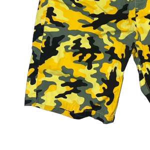 Men's Camouflage <b>Cargo</b> Shorts Multi-Pocket Comfort Elastic Waistband Loose Fit Outdoor <b>Work</b> Anti-Wrinkle Breathable Worsted High - Product Image 4