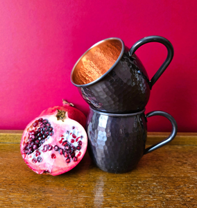 Taza Tradicional Moscow Mule de FAIZA CRAFT, Asa de Cobre Puro, Artículos de Bar Ecológicos, Empaque en Caja de Color Personalizado - Product Image 1