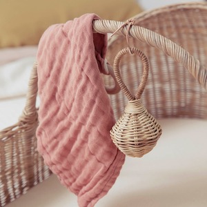 Hochets de dentition en rotin pour bébé meilleure vente cadeau de Noël pour les nouveau-nés jouets hochet secouant la main - Product Image 5