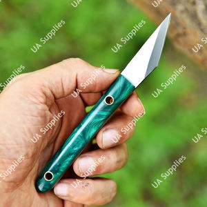 Cuchillo de bolsillo utilitario de acero inoxidable 12C27 con hoja fija de espiga completa, personalizable al por mayor OEM/ODM, de 6 pulgadas, para uso diario, con funda. - Product Image 2
