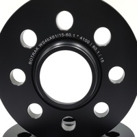 BOTRAK WS forgé T6 6061 entretoise de roue 15mm 4x100 pour Smart W453 Fortwo Forfour Renault Captur Lodgy Taliant Dacia Dokker Express