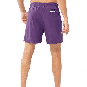 Pantalones Cortos Deportivos de Diseño Moderno para Hombre, Transpirables, con Rayas Reflectantes, Bolsillos con Cierre, Servicio OEM - Product Image 2