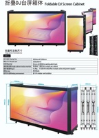 Écran LED pour cabine DJ 500x1000, armoire de location, taille personnalisée pour toile de fond de scène DJ, OEM/ODM sur mesure