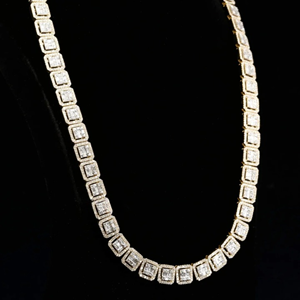 Premium Quality 14MM <b>VVS</b> Moissanite Brilliant Cut Cuban Link <b>Chain</b> Sterling Silver Hip Hop Miami IGI Certified Unisex - Product Image 1