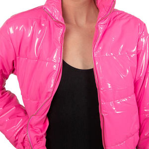 Doudoune matelassée légère et chaude pour femme, personnalisable avec logo, haute qualité, vente en gros - Product Image 4