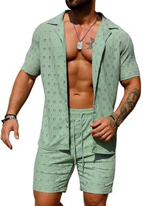 Men Vacation <b>Set</b> Print Short Sleeve Shirt Beach Shorts Matching Summer Casual Colorful Lightweight top mens <b>twin</b> <b>set</b> - Product Image 6