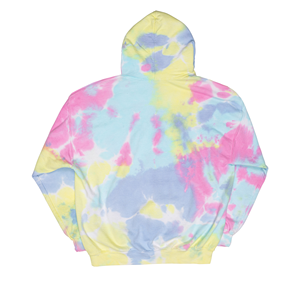 Sweat-shirt personnalisé oversize vintage délavé streetwear tie-dye décontracté coupe ample avec poches en molleton tie-dye pour femme - Product Image 4