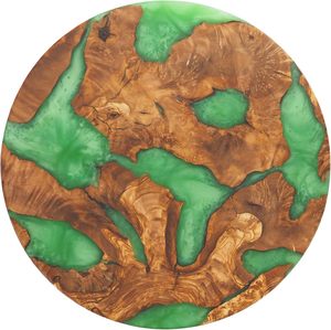 เขียงไม้ทำมือเคลือบอีพ็อกซี่ & ถาดเสิร์ฟชีส ผลไม้ เนื้อสัตว์ - ของตกแต่งบ้าน ถาดไม้สำหรับเสิร์ฟชีส ผลไม้ เนื้อสัตว์ - เหมาะสำหรับใช้ในครัว - Product Image 4