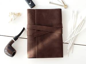 Estuche Enrollable para Pipas de Cuero Genuino Hecho a Mano con Cierre de Botón, a Prueba de Polvo y Ligero, Estilo Vintage para Viajes y Uso al Aire Libre - Product Image 2