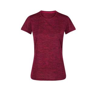 Camisetas de algodón de alta calidad con estampado sólido para mujer, manga corta, corte regular, servicio OEM ODM, hechas a medida. - Product Image 6