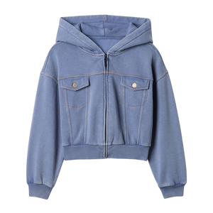 Sudadera con Capucha para Niña, 100% Algodón, Antibolitas, Tejido Transpirable y Cómodo, Venta al por Mayor, Personalizable, Muestra Gratuita, Mejor Calidad - Product Image 1