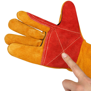 Guantes de Soldadura de Cuero Resistentes y Ligeros para Trabajos Metálicos, con Logotipo Personalizado, Protección Contra Llamas y Calor, a Prueba de Olores, Bolsas y Estuches Industriales - Product Image 4