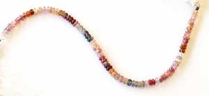 Cuentas redondas lisas de espinela natural, hilo de piedras preciosas, cuentas sueltas para la fabricación de joyería al por mayor - Product Image 2