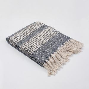 Manta Decorativa de Algodón Tejido a Mano de Primera Calidad, 100% Algodón, para Sofás - Product Image 6