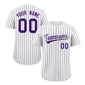 Maillot de baseball homme tendance 2026 – Uniforme d'équipe personnalisé imprimé par sublimation – T-shirt de sport respirant et léger - Product Image 4