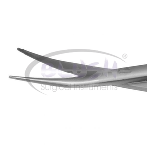 Ciseaux courbés Westcott, instrument chirurgical ophtalmique, outil microchirurgical oculaire en acier inoxydable, haute précision, par Blush Surgical - Product Image 6