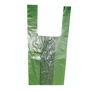 Bolsas de Plástico Sencillas, Resistentes al Agua, Lavables, para Camisetas, Bolsas de Supermercado para Compras con Logotipo Impreso de Agradecimiento - Product Image 5