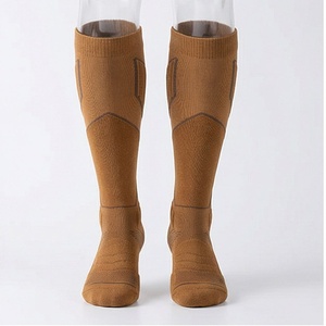 Knee High <b>Compression</b> <b>Socks</b> For Running Breathable Moisture Wicking Polyester Spandex Adult <b>Men</b> Women Athletic Sports <b>Socks</b> - Product Image 1