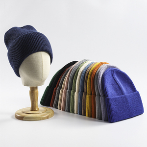 Winter Warm Beanie <b>Cap</b> For Unisex Top Selling Product <b>Designer</b> Collection Winter Knitted Beanie <b>Caps</b> In Solid Color - Product Image 2