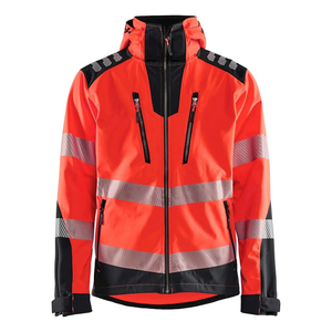 Winter Camouflage Pattern <b>Hi</b> <b>Vis</b> <b>Waterproof</b> Softshell Safety Reflective <b>Jacket</b> High Visibility Work Wear - Product Image 3