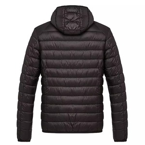 Ultra <b>Lightweight</b> Unisex Hooded Puffer <b>Jacket</b> Winter Waterproof Breathable Plus Size Custom Wholesale Supplier - Product Image 2