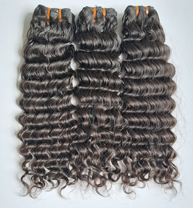 10A vison brésilien brut cuticule aligné indien cambodgien péruvien fournisseur birman vierge extension de trame de cheveux humains faisceau de tissage - Product Image 1