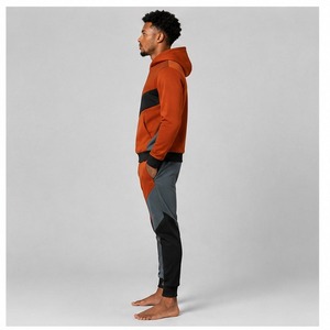 Custom Logo Design Lightweight Hooded Tracksuit for Men Blank <b>Jumpsuit</b> for Running and Jogging Sportswear Clothing Track Suits - Product Image 2