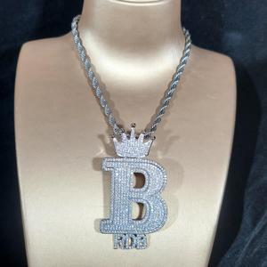 Personalizado 14K oro blanco rosa Hip Hop colgante de moda laboratorio cultivado diamantes 4,88 quilates 30 gramos de oro peso anillos de diamantes - Product Image 6