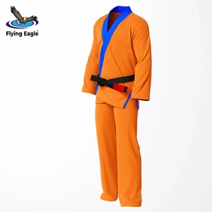 Vêtements d'arts martiaux en gros, uniforme de BJJ, combinaison de Jiu-Jitsu brésilien, coton durable, extensible, respirant, léger, entraînement de karaté - Product Image 1