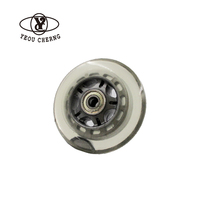 Vente d'usine OEM Roue de patin à roulettes haute vitesse 110MM Double couche Super résistante Pièces de patins à roulettes pour extérieur et intérieur