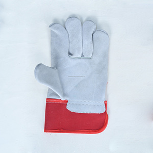 Gants de gréeur durables en cuir fendu Gants de travail de sécurité pour la construction, l'exploitation minière et l'utilisation industrielle Vente en gros directe d'usine - Product Image 2