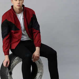 Vestes coupe-vent en gros, légères et respirantes, fabricant de vestes pour hommes grandes tailles, dernières vestes coupe-vent personnalisées - Product Image 4