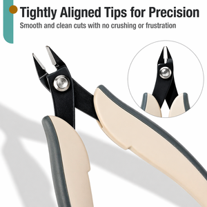 INTENSE SURGICAL INSTRUMENTS Micro Wire Cutter 5 Inch Precision Flush Cutter Jewelry Making Beading High Stainless Steel Blade - Product Image 5