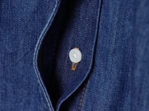 Sweat à capuche unisexe en denim délavé à volants, manches lanternes, col montant, coupe oversize, couleur unie, décontracté, pour l'été et l'automne - Product Image 3