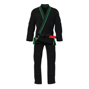 Nouvel ensemble de kimonos de Jiu-Jitsu personnalisés avec logo, uniformes BJJ, vêtements d'arts martiaux, couleurs personnalisées, sur mesure, respirant - Product Image 3