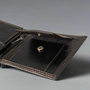 กระเป๋าสตางค์หนังสั้นขายดี กระเป๋าสตางค์ผู้ชาย หนัง PU - Product Image 3