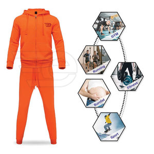 Conjunto Deportivo para Hombre con Capucha y Cremallera, para Entrenamiento, Running, Gimnasio, Ejercicio al Aire Libre, Ligero y Cómodo - Product Image 3