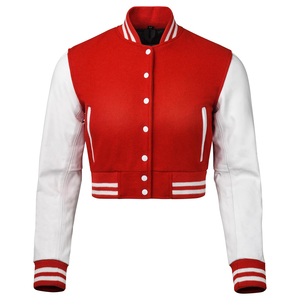 Nouvelle tenue décontractée, prix usine, veste universitaire à impression en relief, best-seller, nouvel article, veste de baseball brodée - Product Image 2
