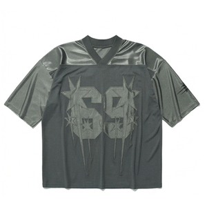 เสื้อฟุตบอลอเมริกันคุณภาพสูง สตรีทแวร์ สั่งทำได้ตามแบบ OEM ODM เนื้อผ้านุ่ม สวมใส่สบาย จากโรงงานโดยตรง - Product Image 1