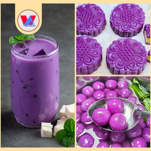 แป้งมันม่วงสีม่วงเข้มแบบเป็นมิตรต่อสิ่งแวดล้อม สำหรับทำขนม ขนมหวาน ข้าวต้มสำเร็จรูป บรรจุภัณฑ์ขนาดใหญ่ 50 ปอนด์ - Product Image 2